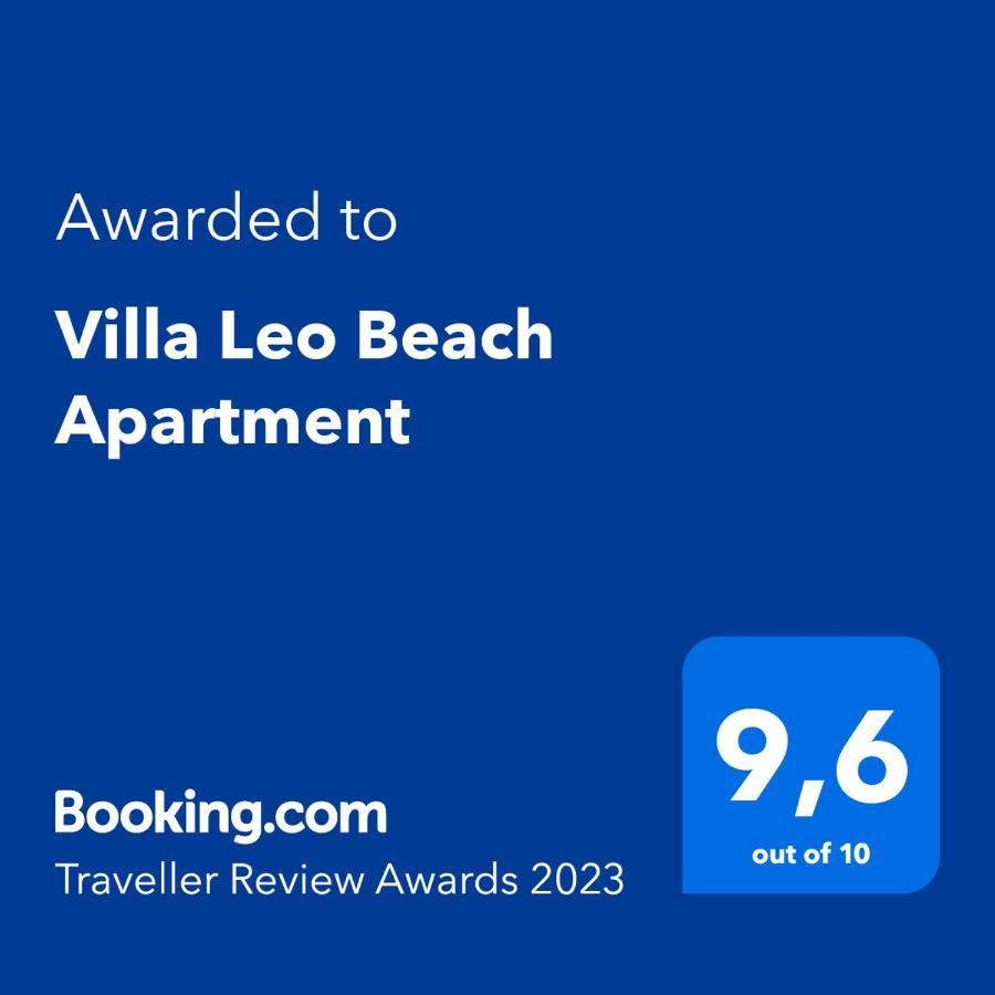 Villa Leo Beach Apartment Podgora Esterno foto
